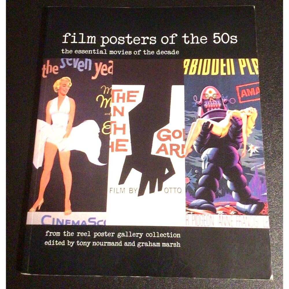 FILM POSTERS OF THE 50s Movies of the Decade Book Vintage Collectible